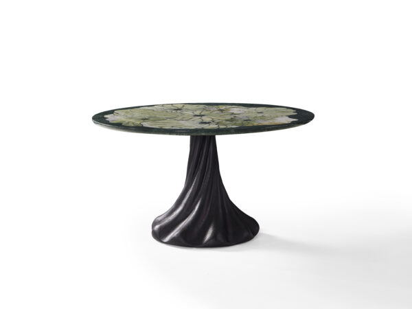 Luxury Stone Parquet Dining Table