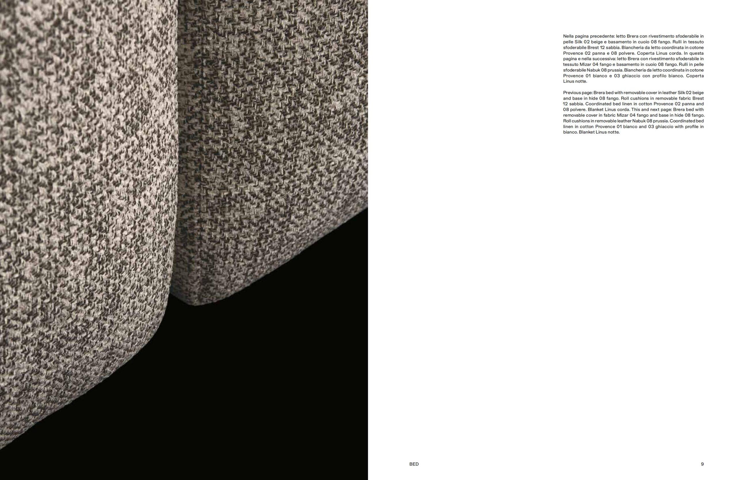 Brera Bed | Italian Minimalist Upholstered Bed - Image 5