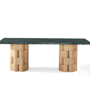 Indian Green Quartzite Dining Table - Image 3