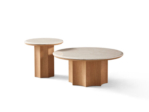 Natural Stone Jade Rabbit Coffee Table